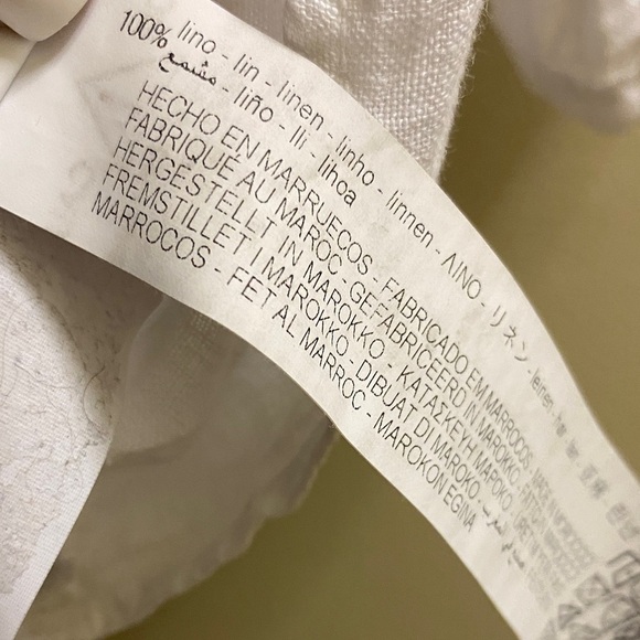 Zara• White• Button-Down Blouse - Picture 4 of 7